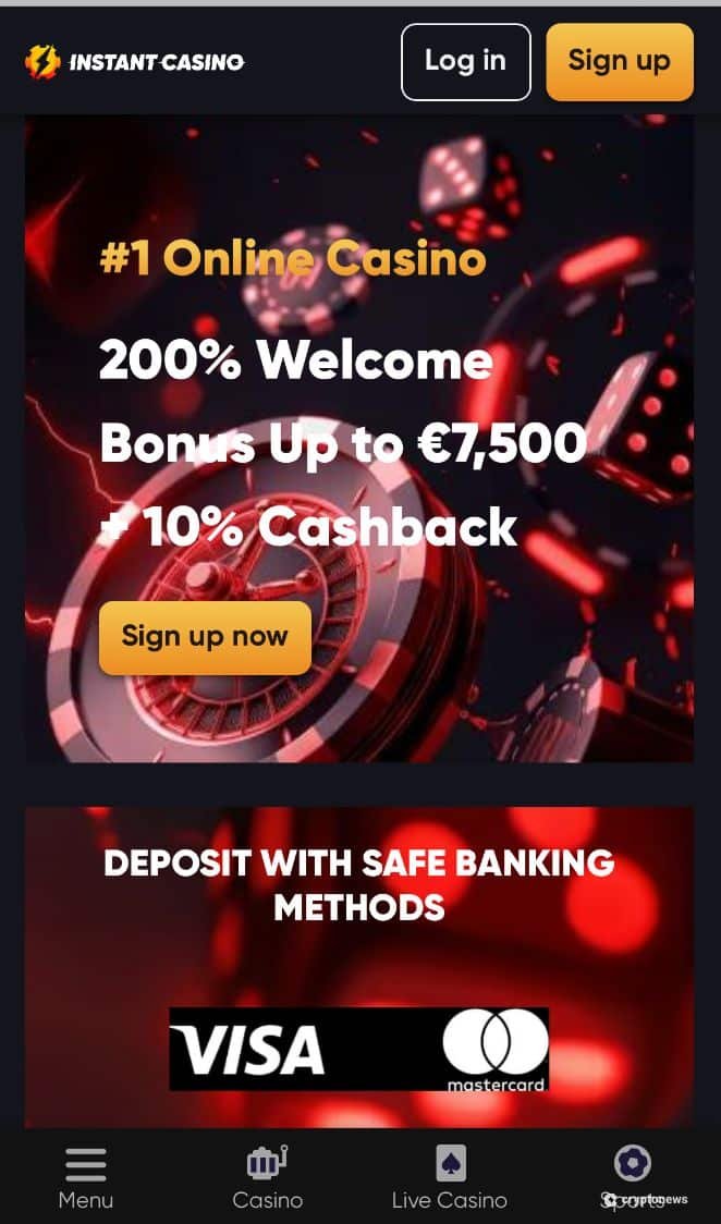 Instant casino fr, instant casino app